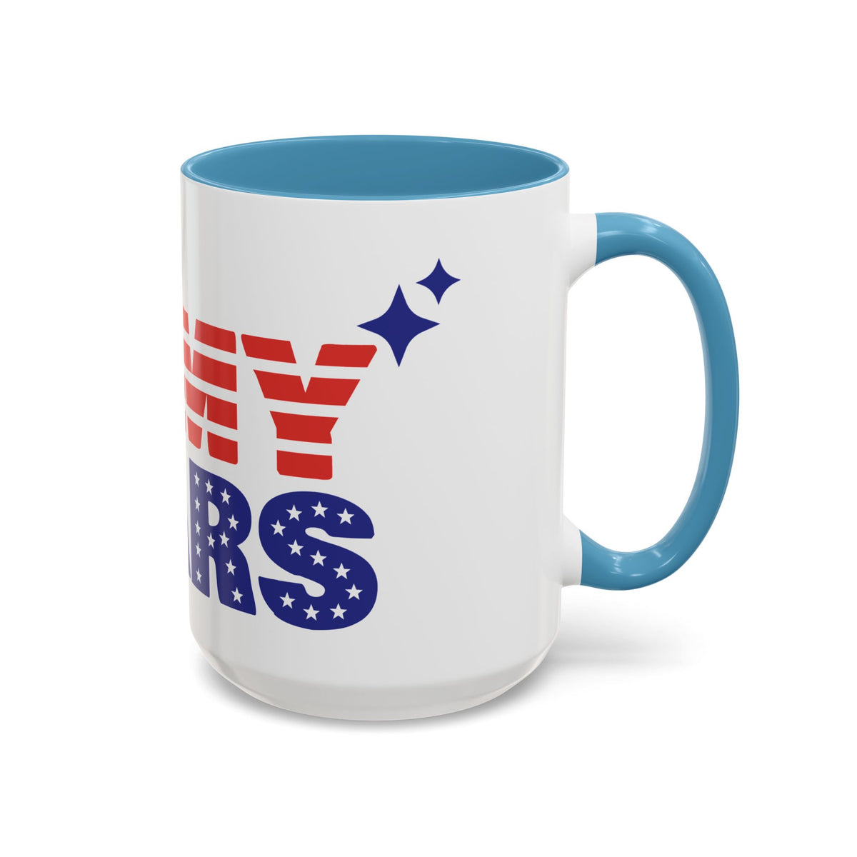 Coffee Mug - My Patriots Stars & Stripes Accent Mug (11/15oz)