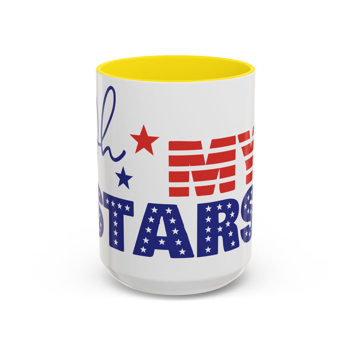 Coffee Mug - My Patriots Stars & Stripes Accent Mug (11/15oz)