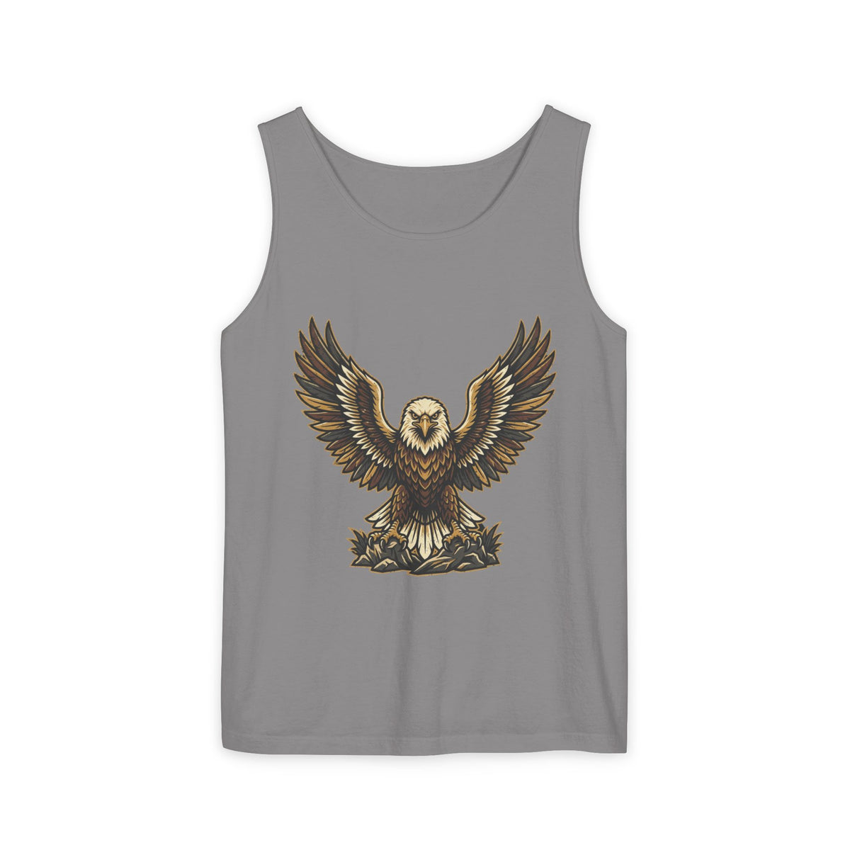 Eagle Wings Tank Top — Vintage Flying Eagle Graphic