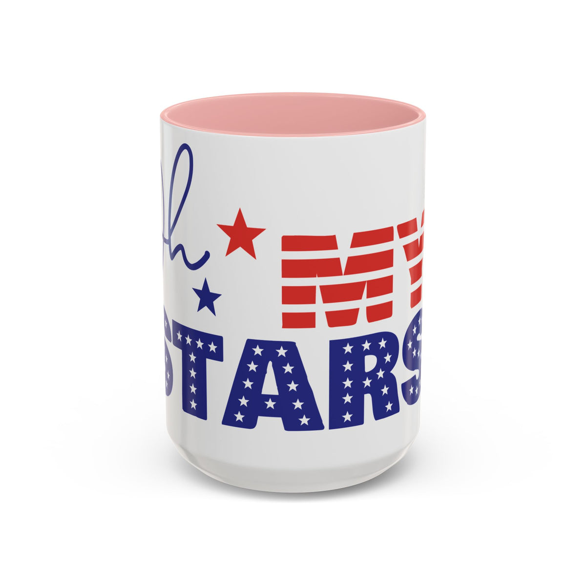 Coffee Mug - My Patriots Stars & Stripes Accent Mug (11/15oz)