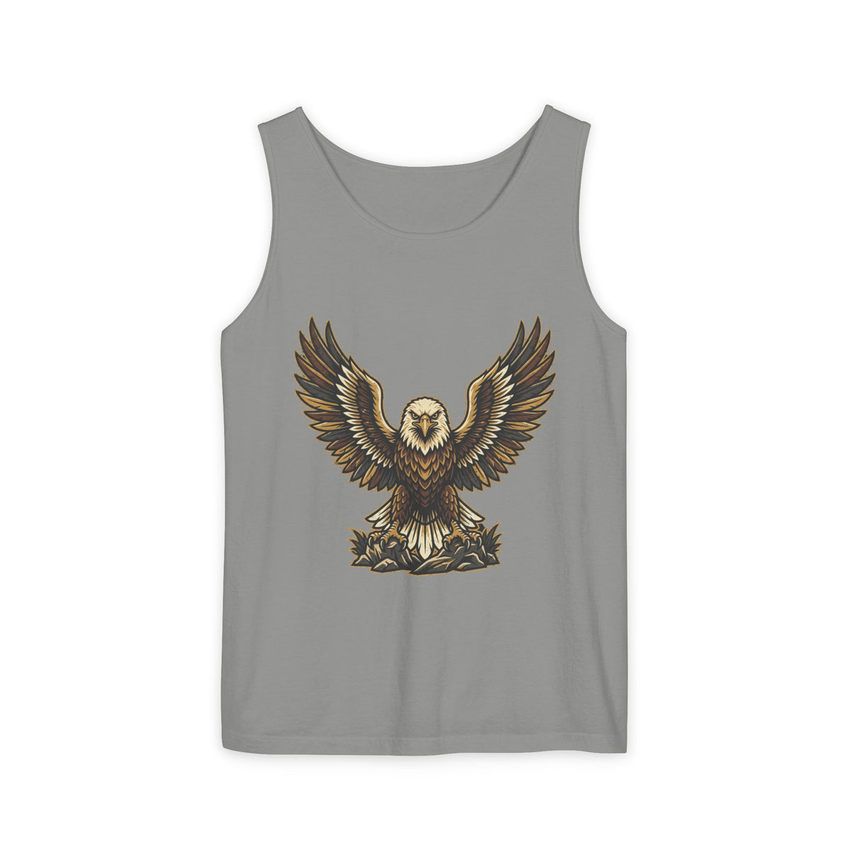Eagle Wings Tank Top — Vintage Flying Eagle Graphic