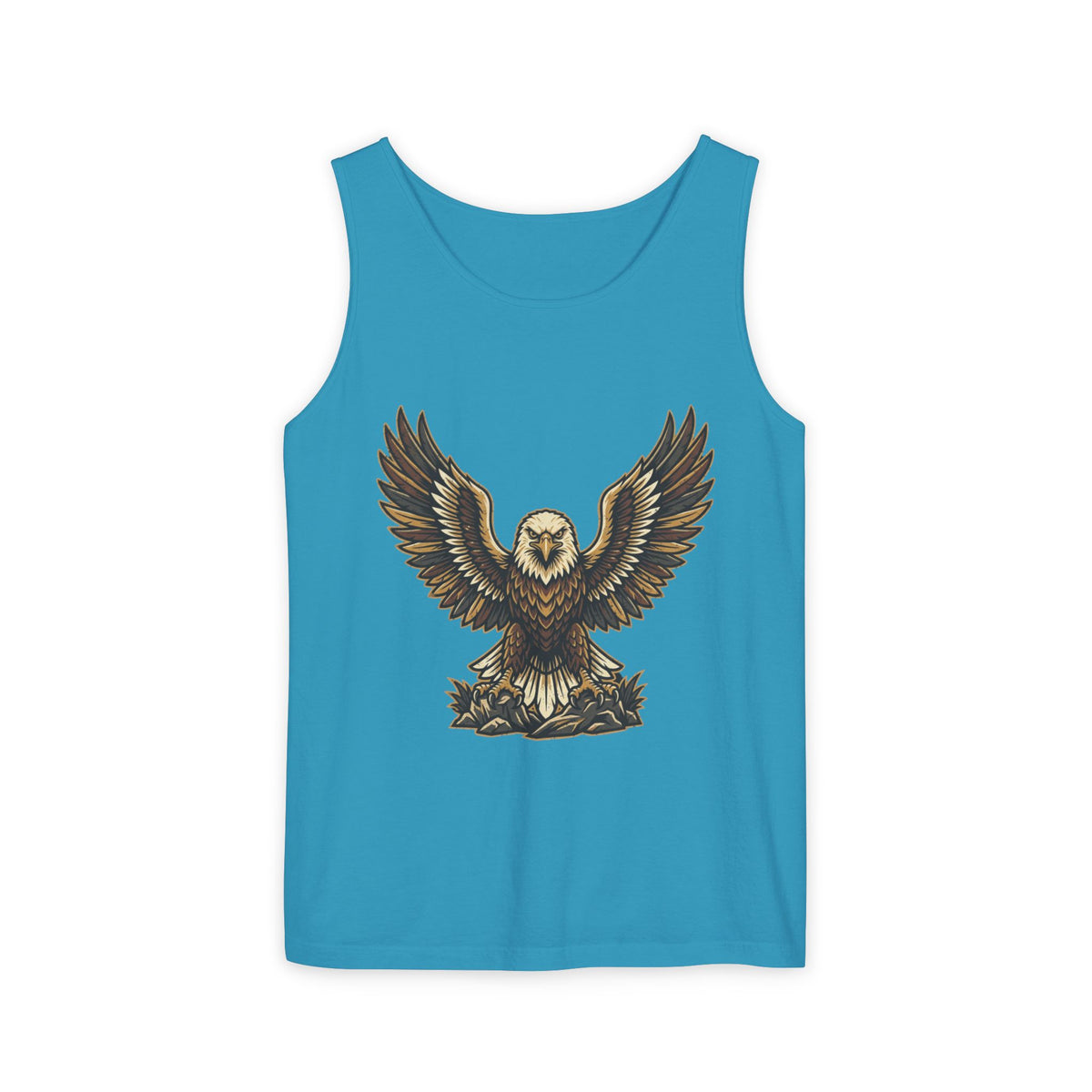 Eagle Wings Tank Top — Vintage Flying Eagle Graphic