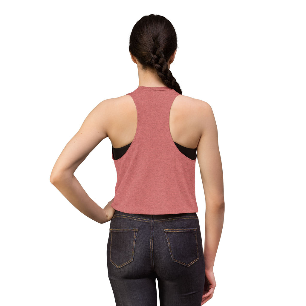 Go Girl Go Crop Top — Motivational Women's Sleeveless Tank