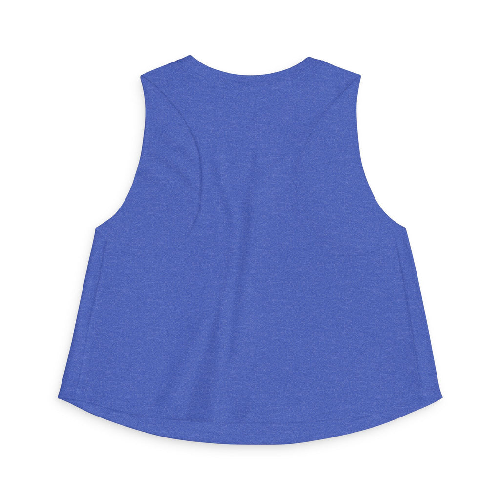 Go Girl Go Crop Top — Motivational Women's Sleeveless Tank