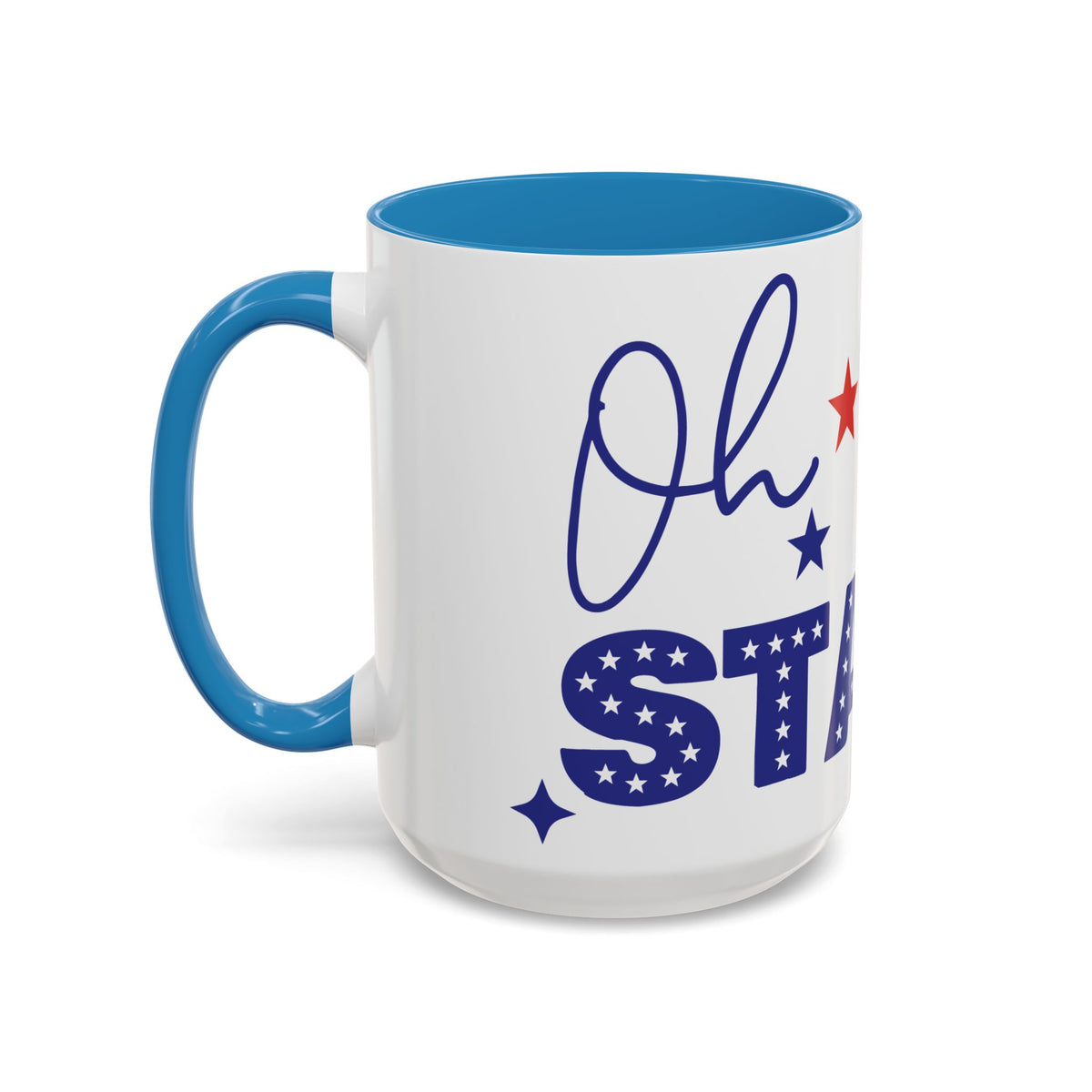 Coffee Mug - My Patriots Stars & Stripes Accent Mug (11/15oz)