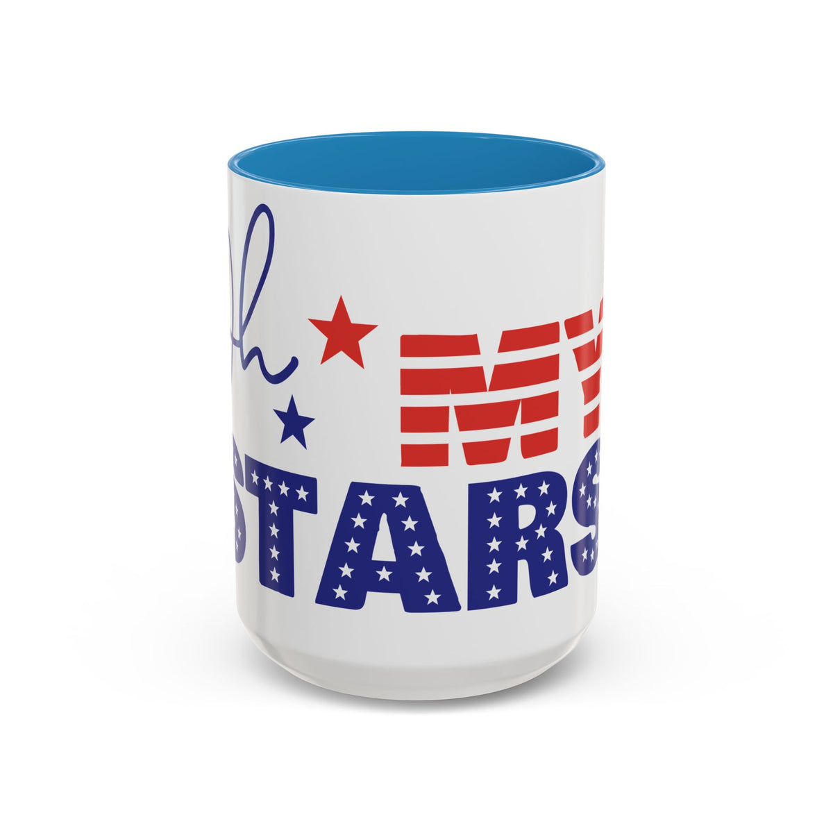 Coffee Mug - My Patriots Stars & Stripes Accent Mug (11/15oz)
