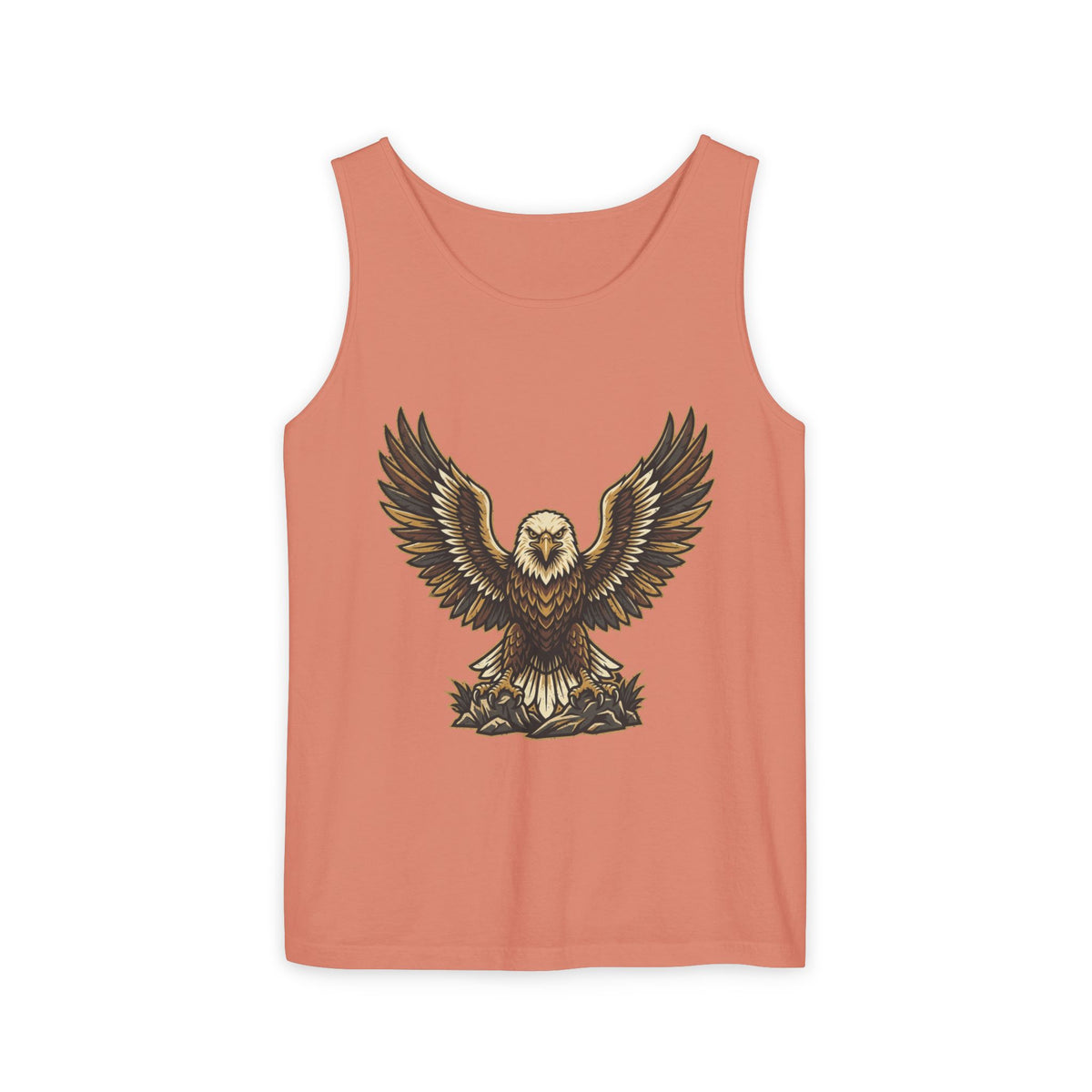 Eagle Wings Tank Top — Vintage Flying Eagle Graphic