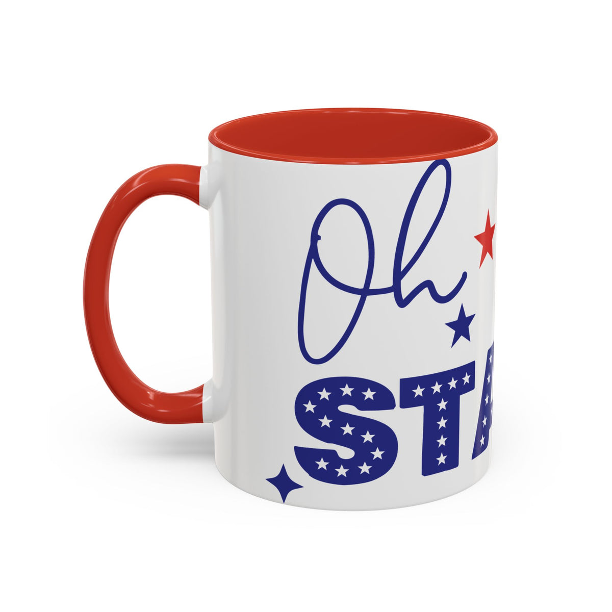 Coffee Mug - My Patriots Stars & Stripes Accent Mug (11/15oz)