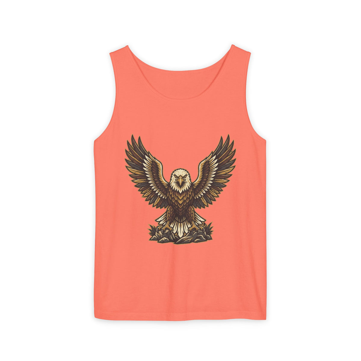Eagle Wings Tank Top — Vintage Flying Eagle Graphic
