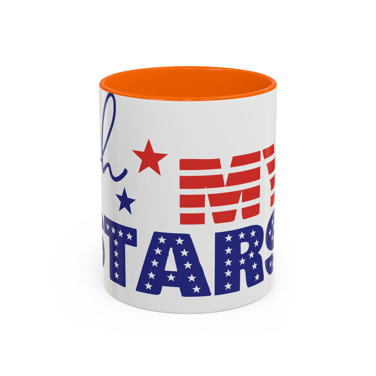 Coffee Mug - My Patriots Stars & Stripes Accent Mug (11/15oz)