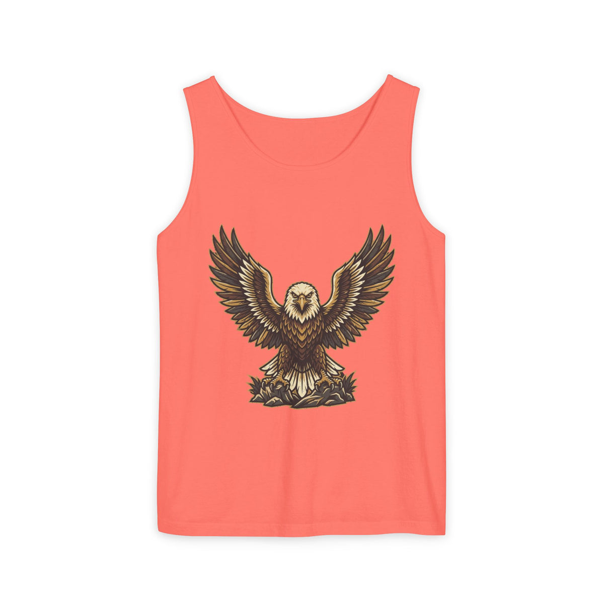 Eagle Wings Tank Top — Vintage Flying Eagle Graphic