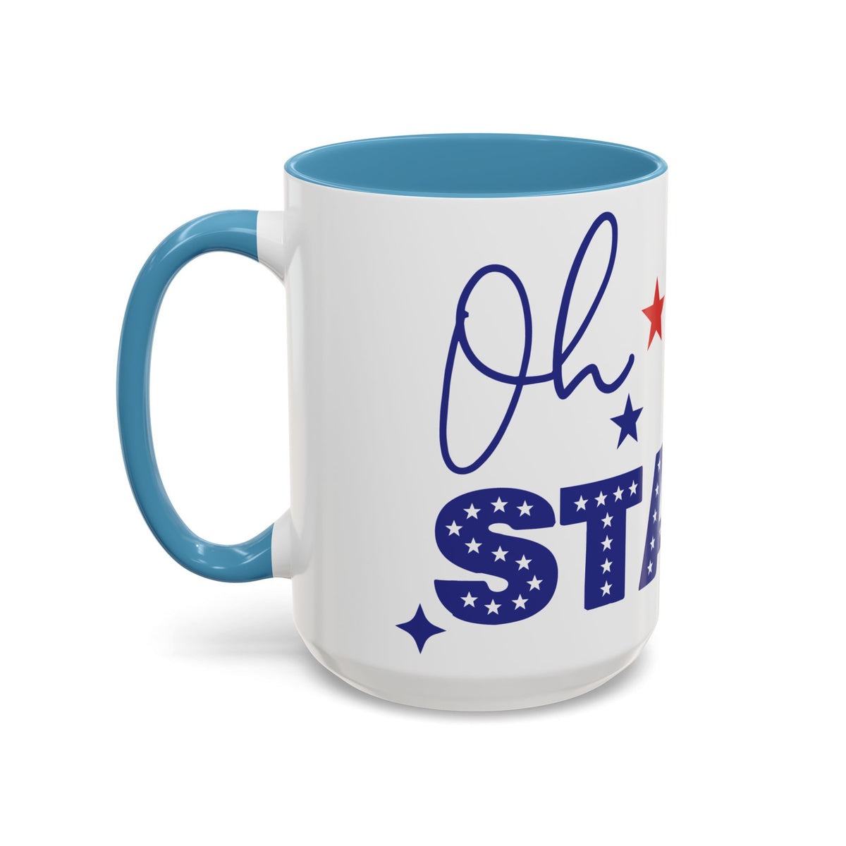 Coffee Mug - My Patriots Stars & Stripes Accent Mug (11/15oz)