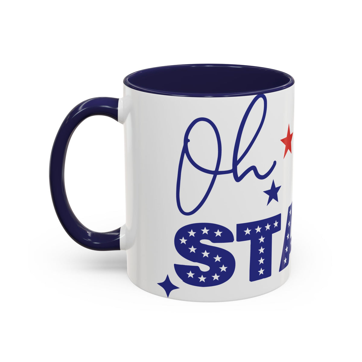 Coffee Mug - My Patriots Stars & Stripes Accent Mug (11/15oz)