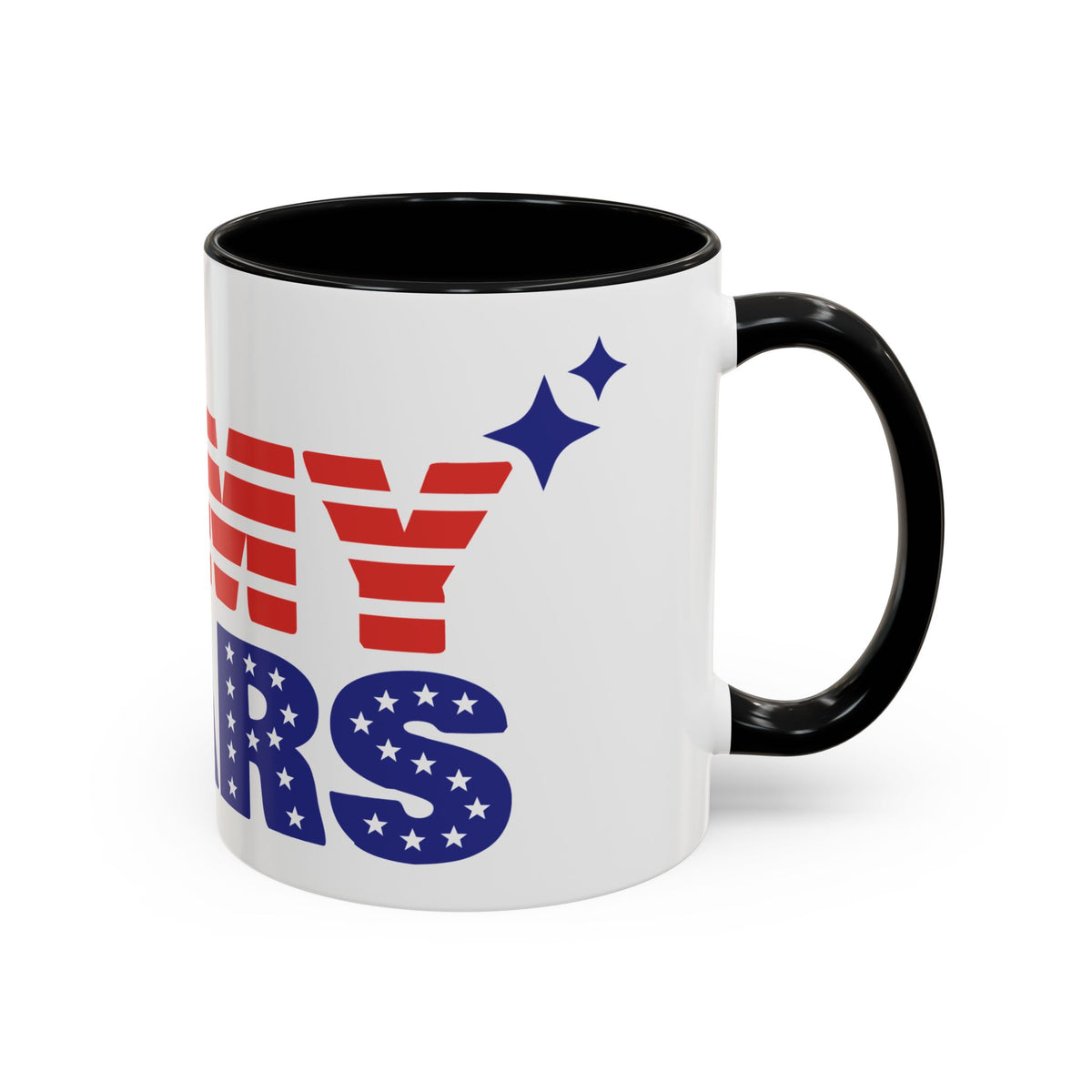 Coffee Mug - My Patriots Stars & Stripes Accent Mug (11/15oz)