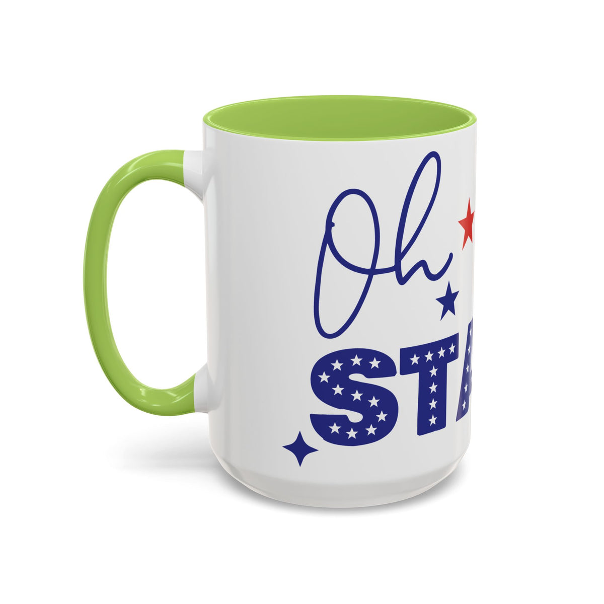 Coffee Mug - My Patriots Stars & Stripes Accent Mug (11/15oz)