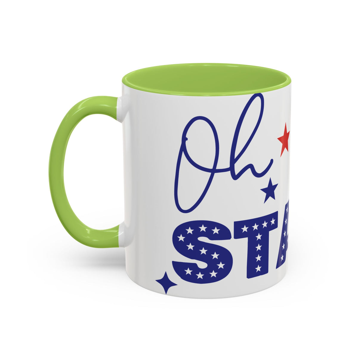 Coffee Mug - My Patriots Stars & Stripes Accent Mug (11/15oz)