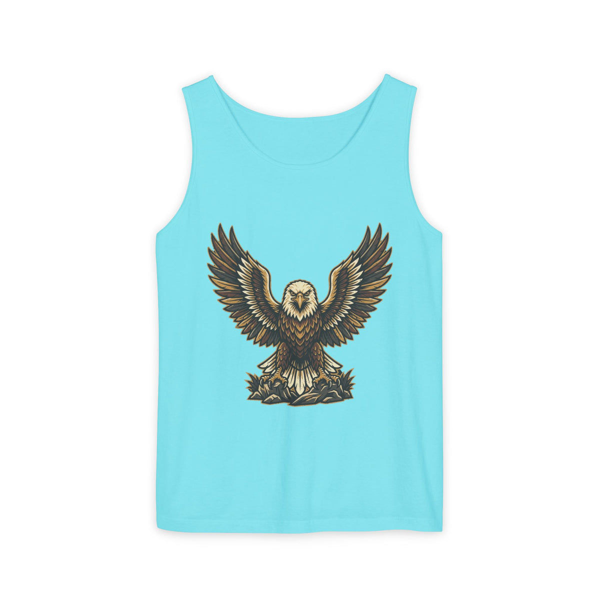 Eagle Wings Tank Top — Vintage Flying Eagle Graphic