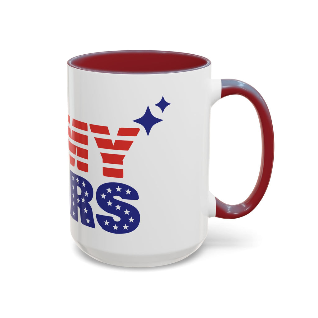 Coffee Mug - My Patriots Stars & Stripes Accent Mug (11/15oz)