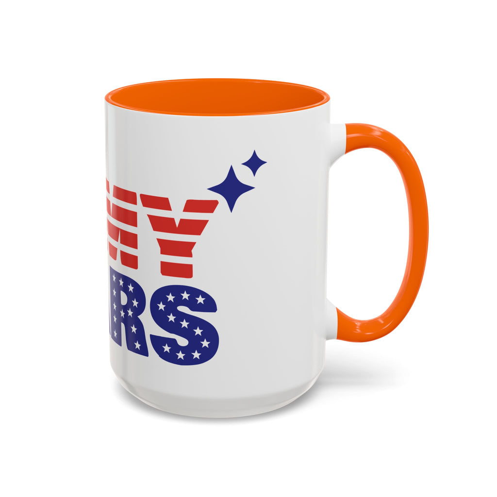 Coffee Mug - My Patriots Stars & Stripes Accent Mug (11/15oz)