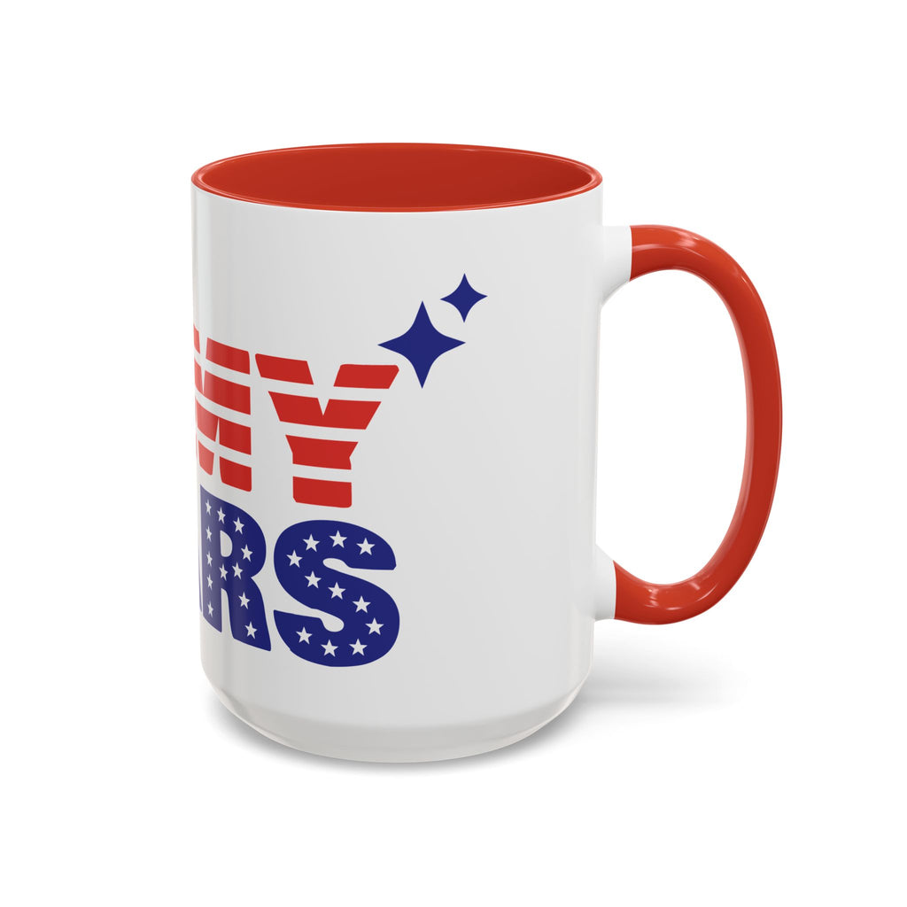 Coffee Mug - My Patriots Stars & Stripes Accent Mug (11/15oz)
