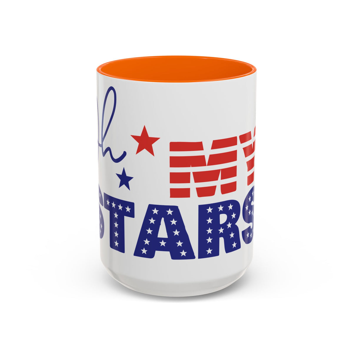 Coffee Mug - My Patriots Stars & Stripes Accent Mug (11/15oz)