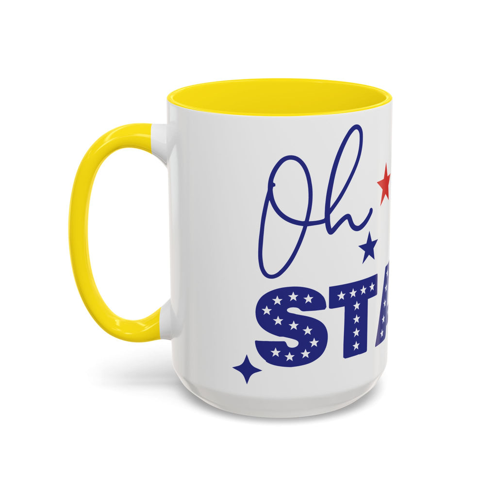 Coffee Mug - My Patriots Stars & Stripes Accent Mug (11/15oz)
