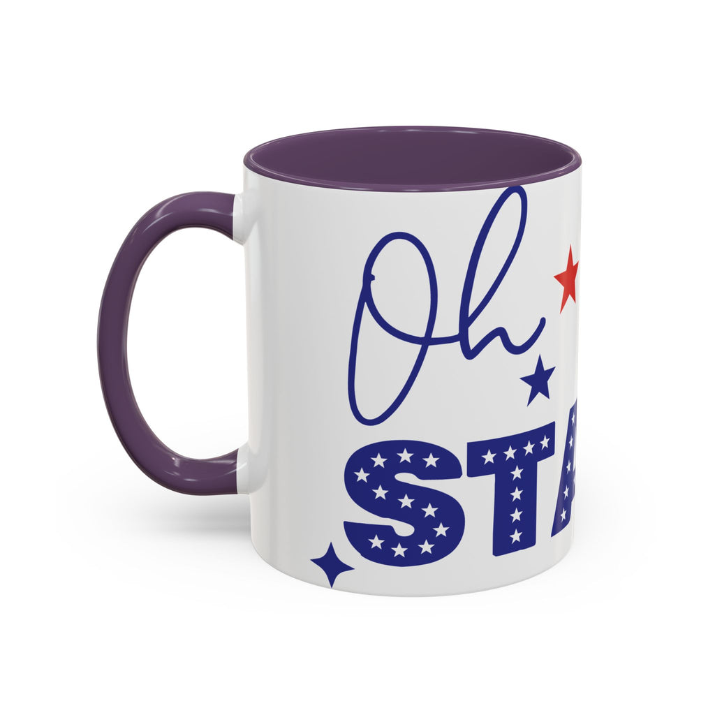 Coffee Mug - My Patriots Stars & Stripes Accent Mug (11/15oz)