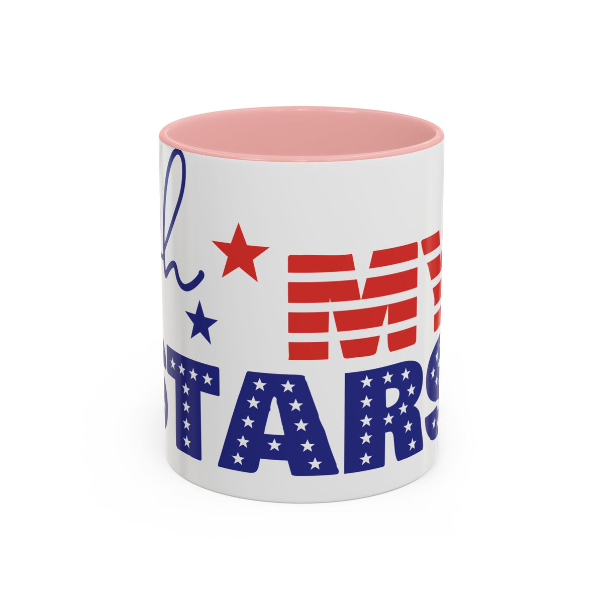 Coffee Mug - My Patriots Stars & Stripes Accent Mug (11/15oz)