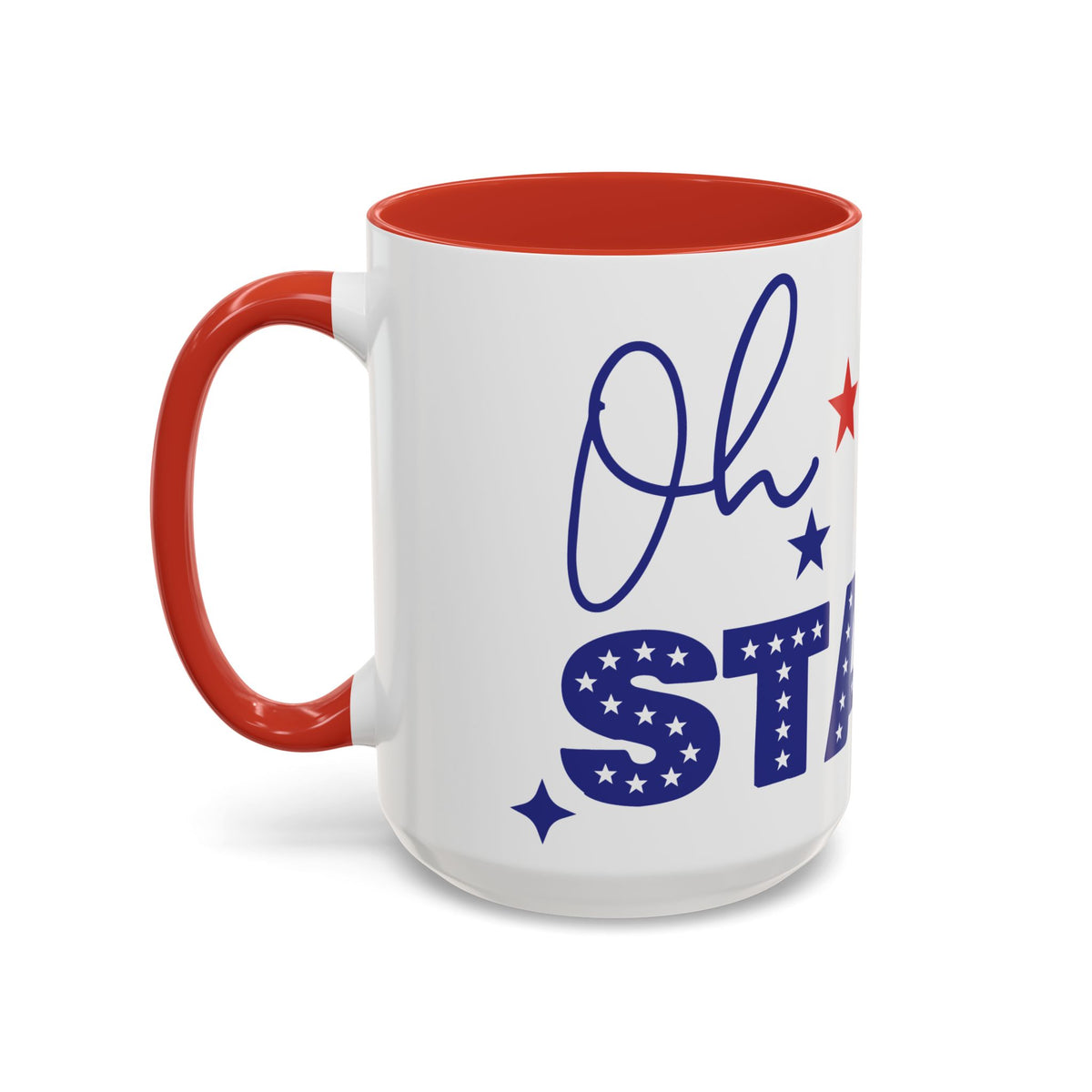 Coffee Mug - My Patriots Stars & Stripes Accent Mug (11/15oz)