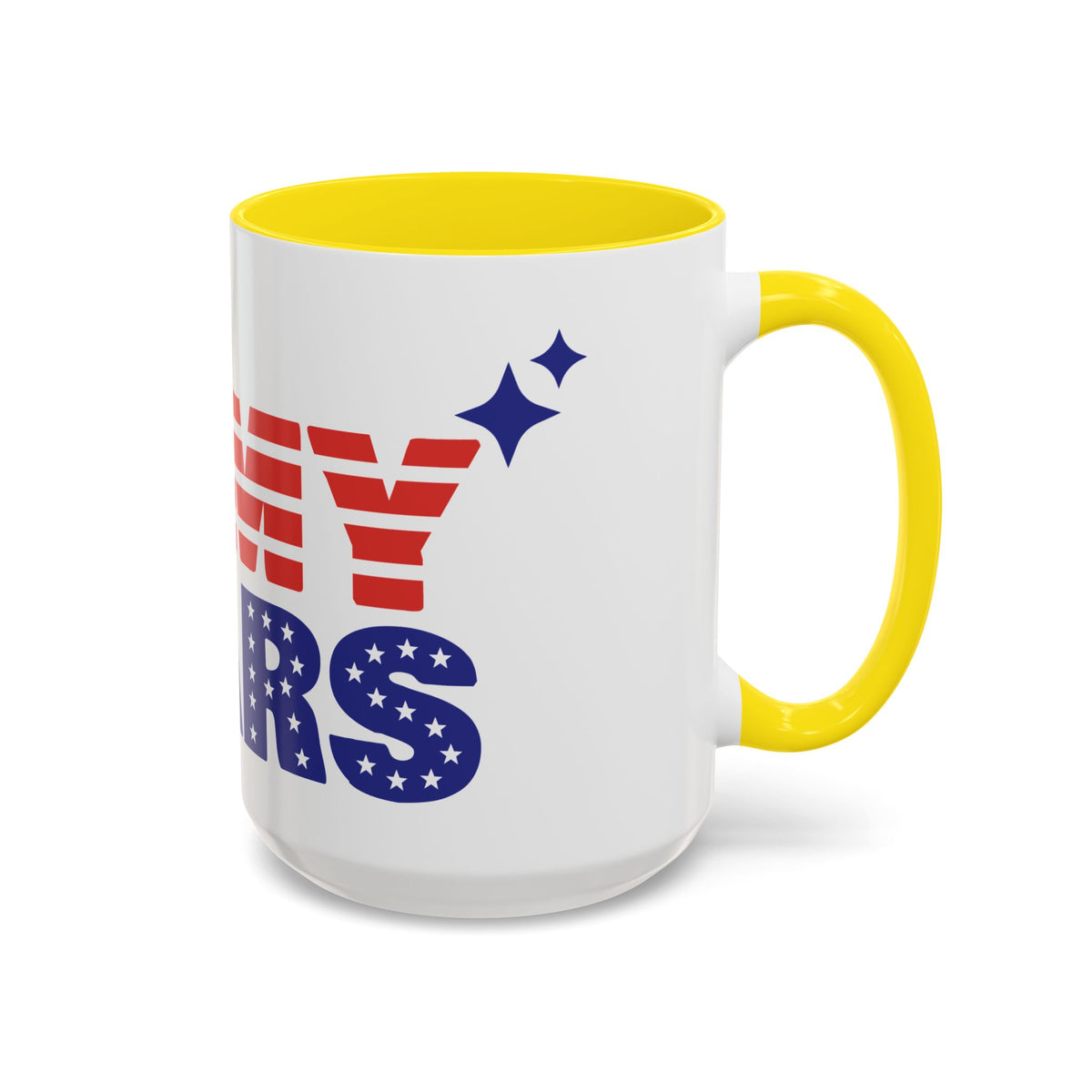 Coffee Mug - My Patriots Stars & Stripes Accent Mug (11/15oz)