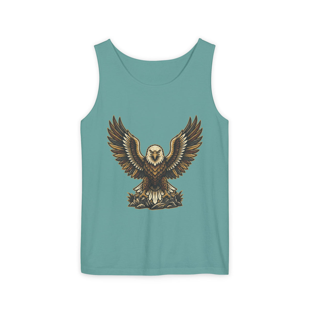 Eagle Wings Tank Top — Vintage Flying Eagle Graphic