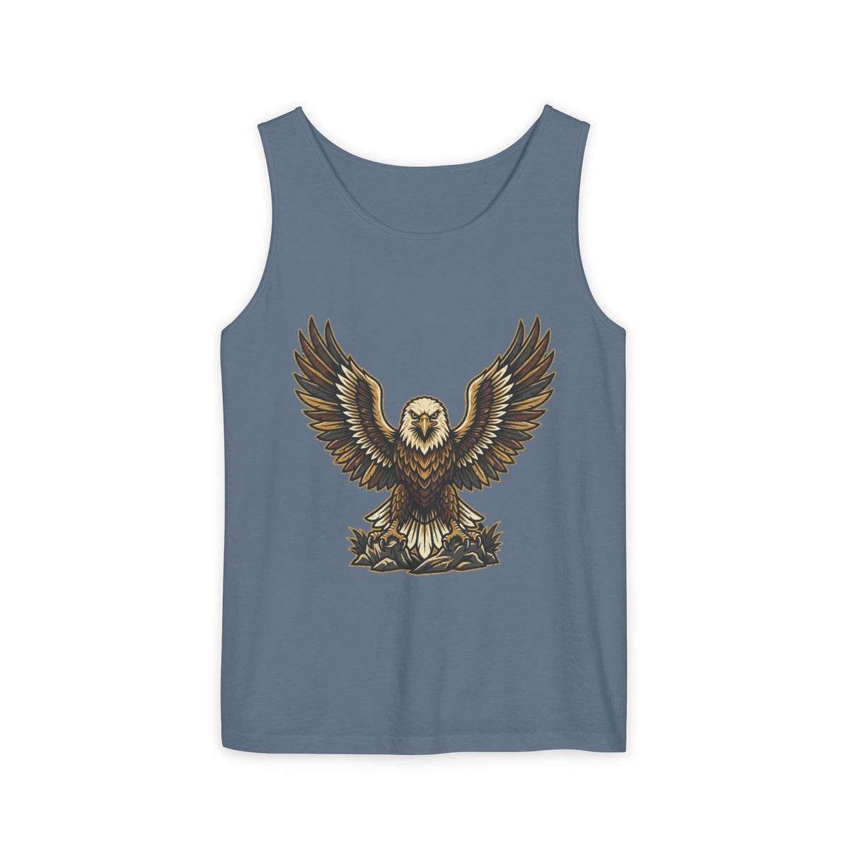 Eagle Wings Tank Top — Vintage Flying Eagle Graphic