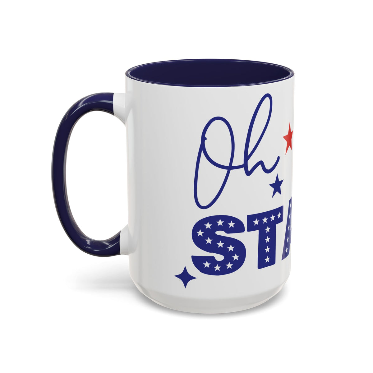 Coffee Mug - My Patriots Stars & Stripes Accent Mug (11/15oz)