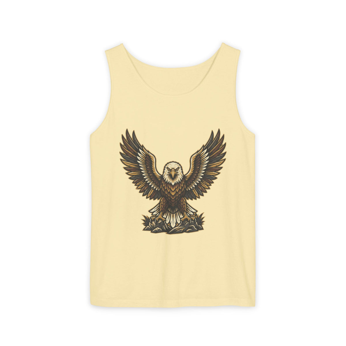 Eagle Wings Tank Top — Vintage Flying Eagle Graphic