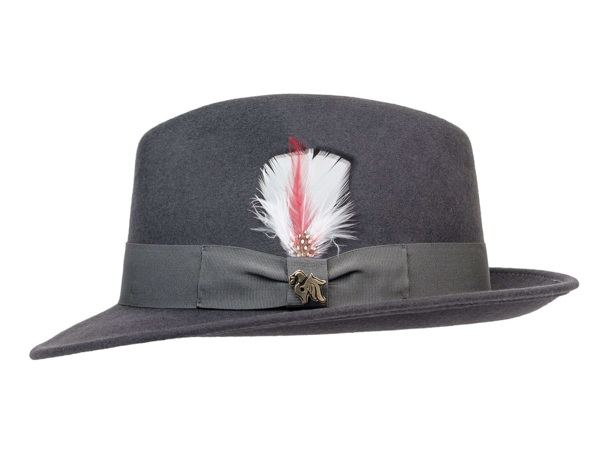 Wool Felt Hat Milano - Men's Classic Style