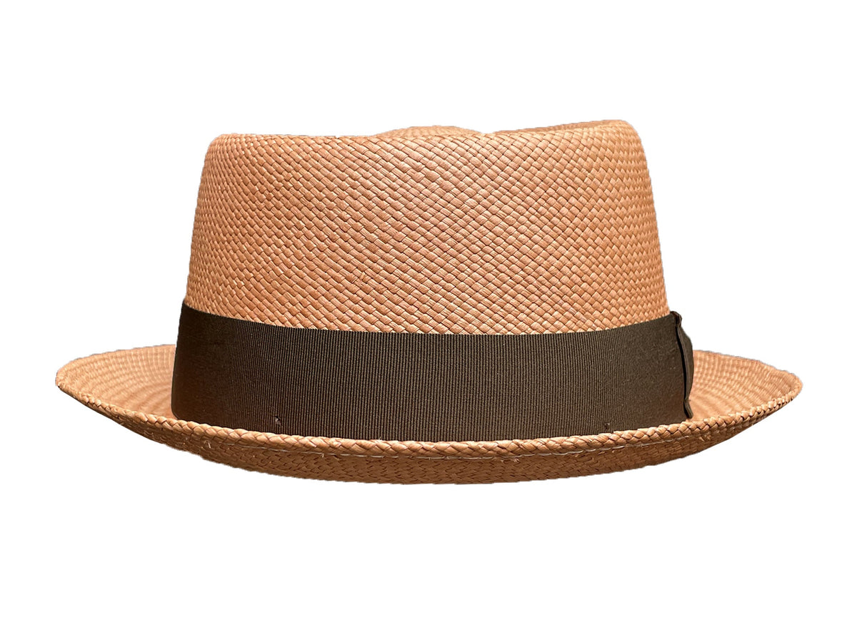 Pork Pie Trilby Panama Hat - Handwoven