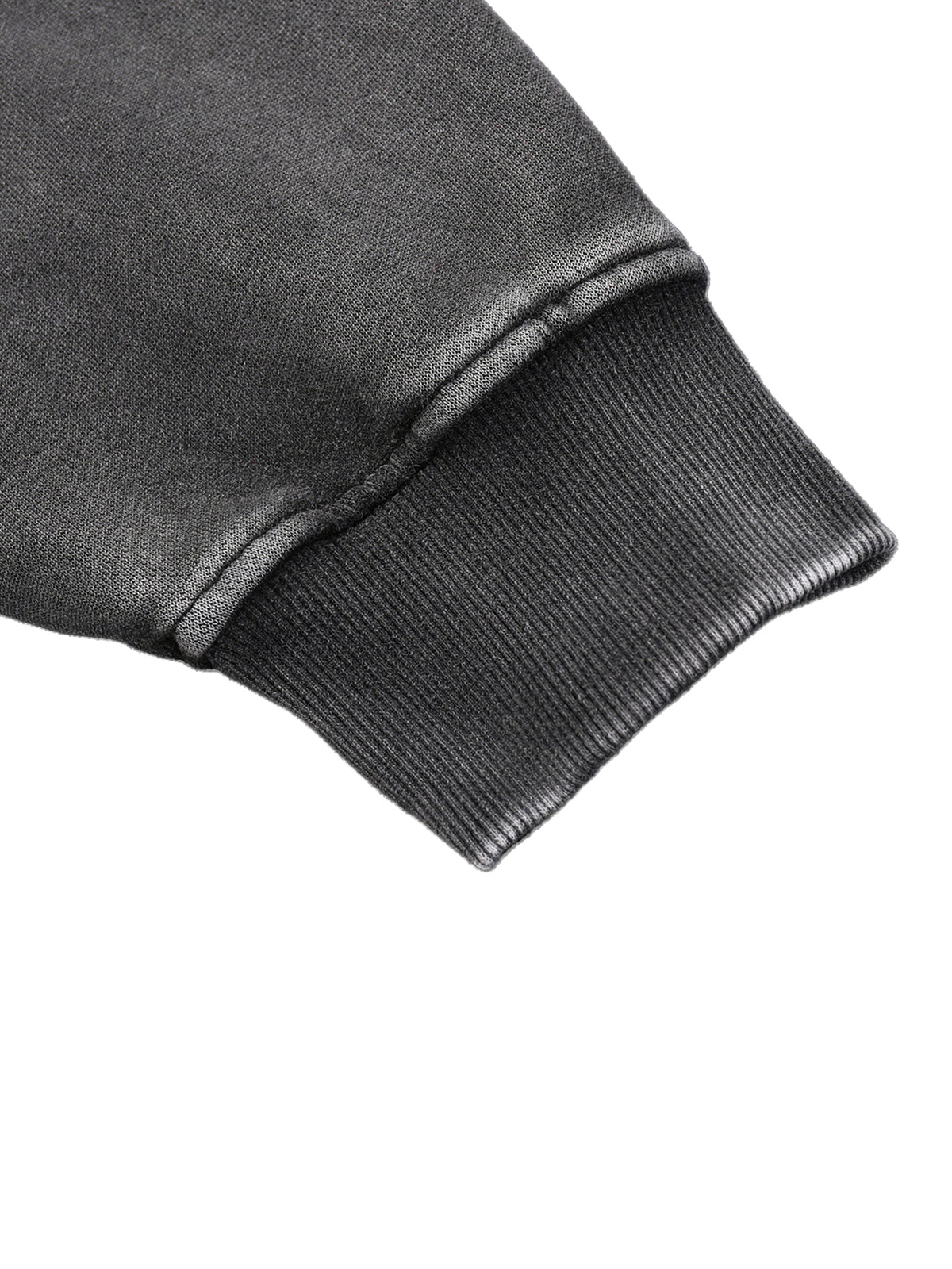 Snow Wash Fleece Oversize Hoodie