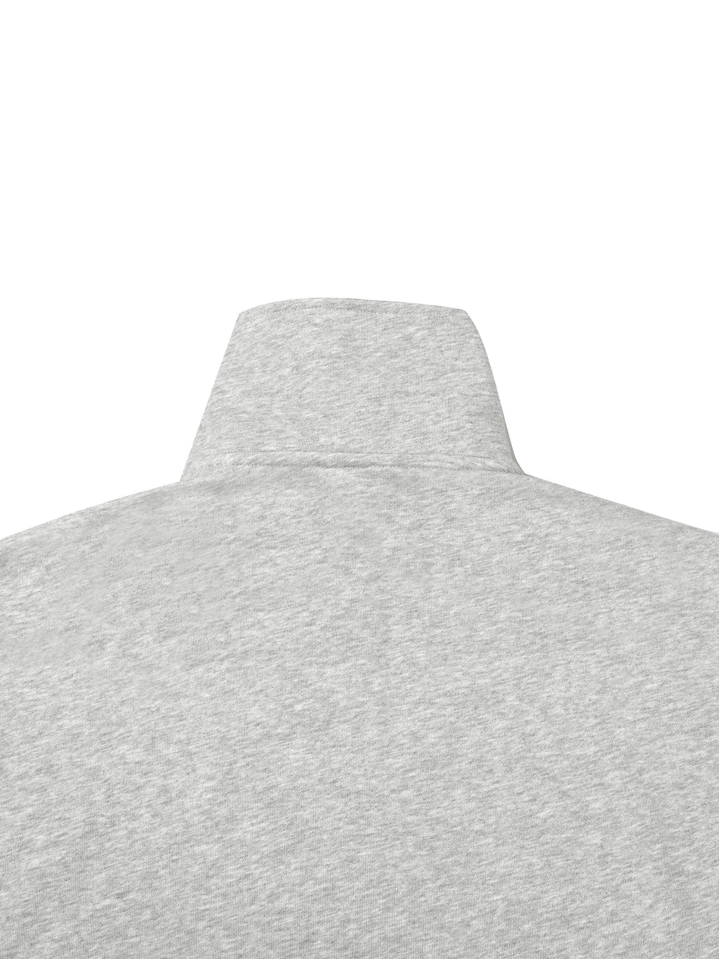 Quarter-Zip Drop Shoulder Sweatshirt