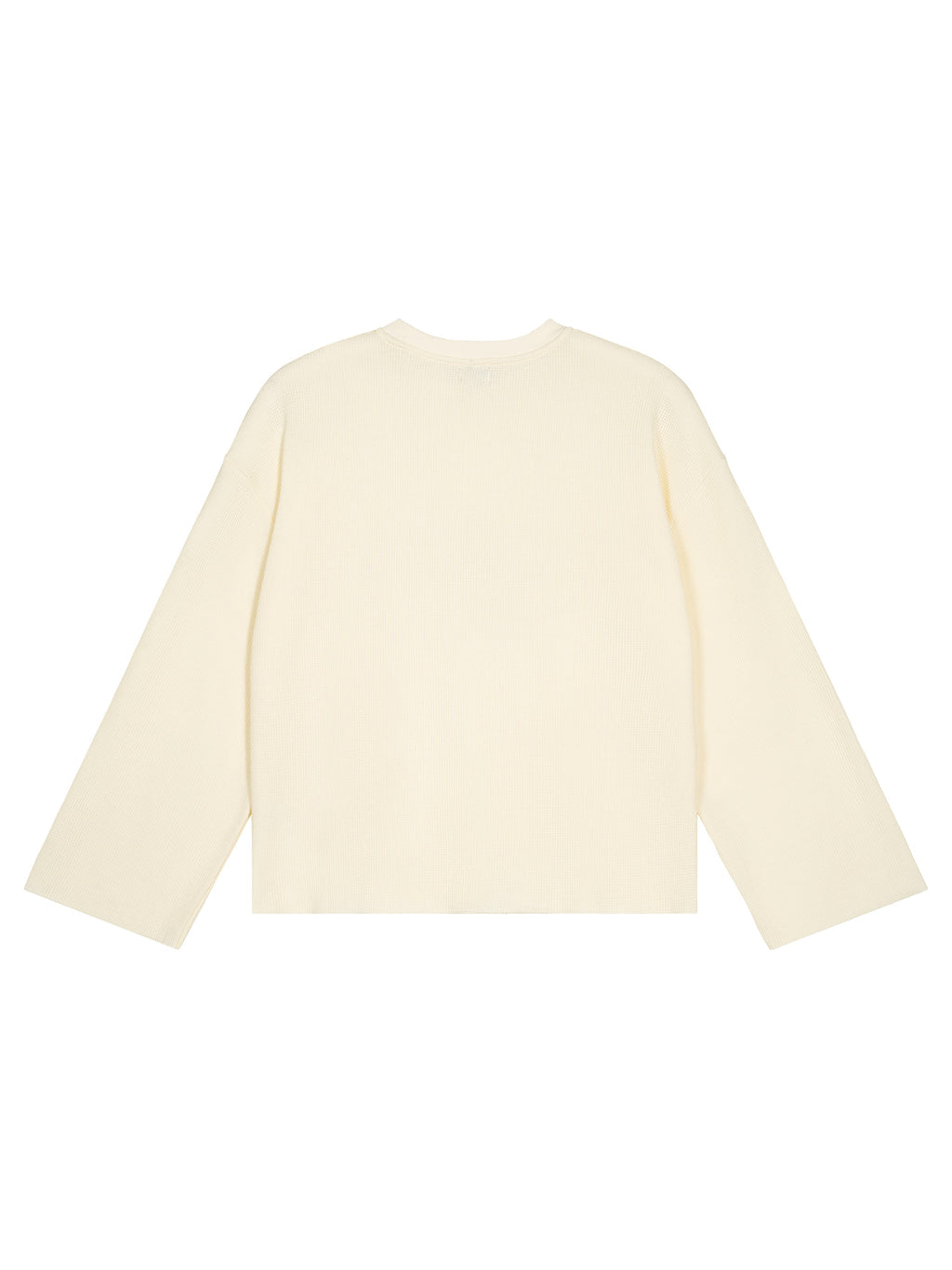 Waffle Raw Edge T-Shirt