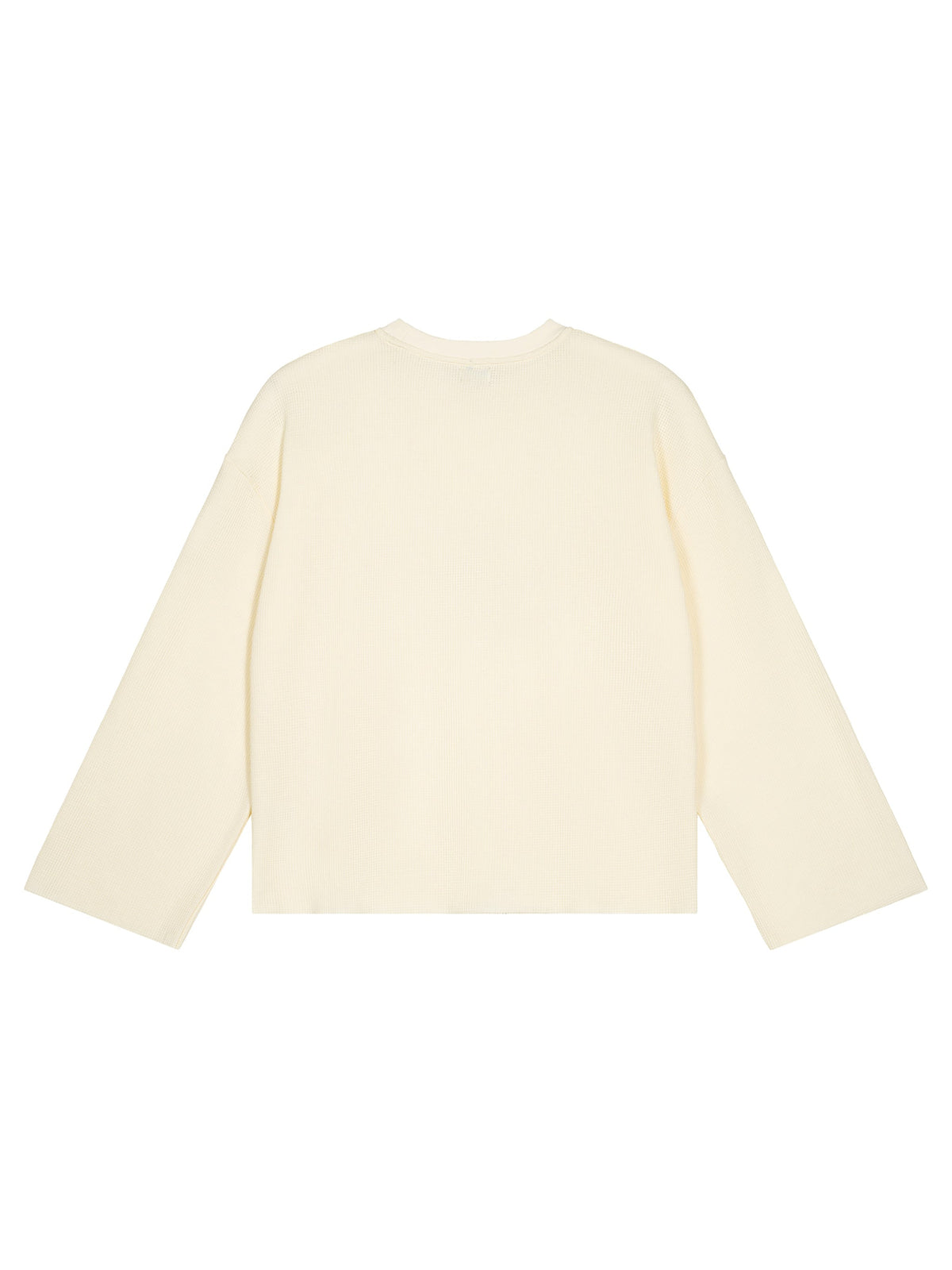 Waffle Raw Edge T-Shirt