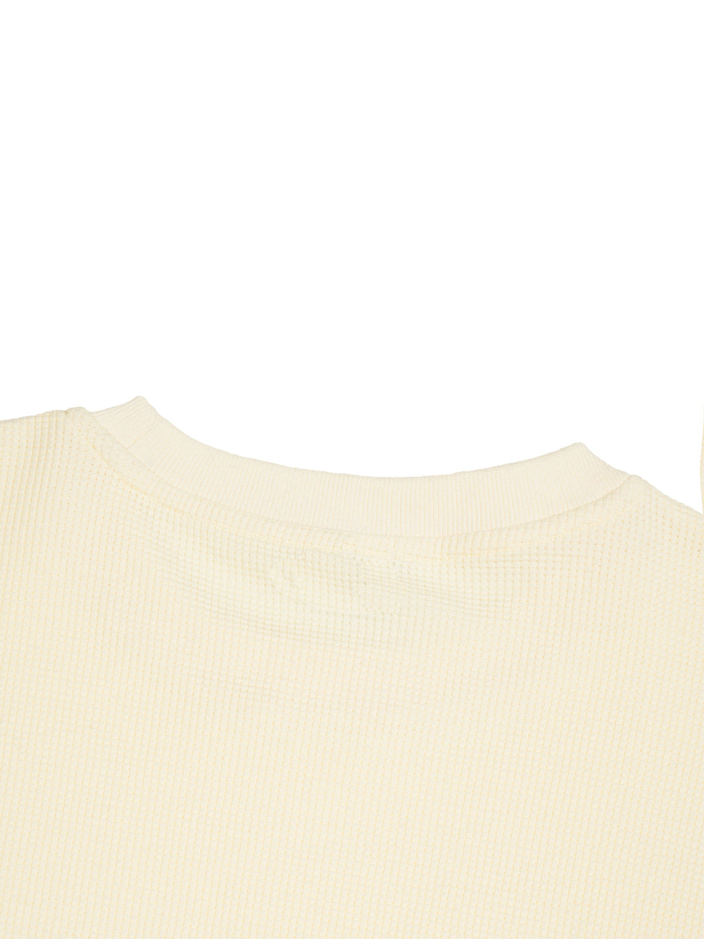 Waffle Raw Edge T-Shirt
