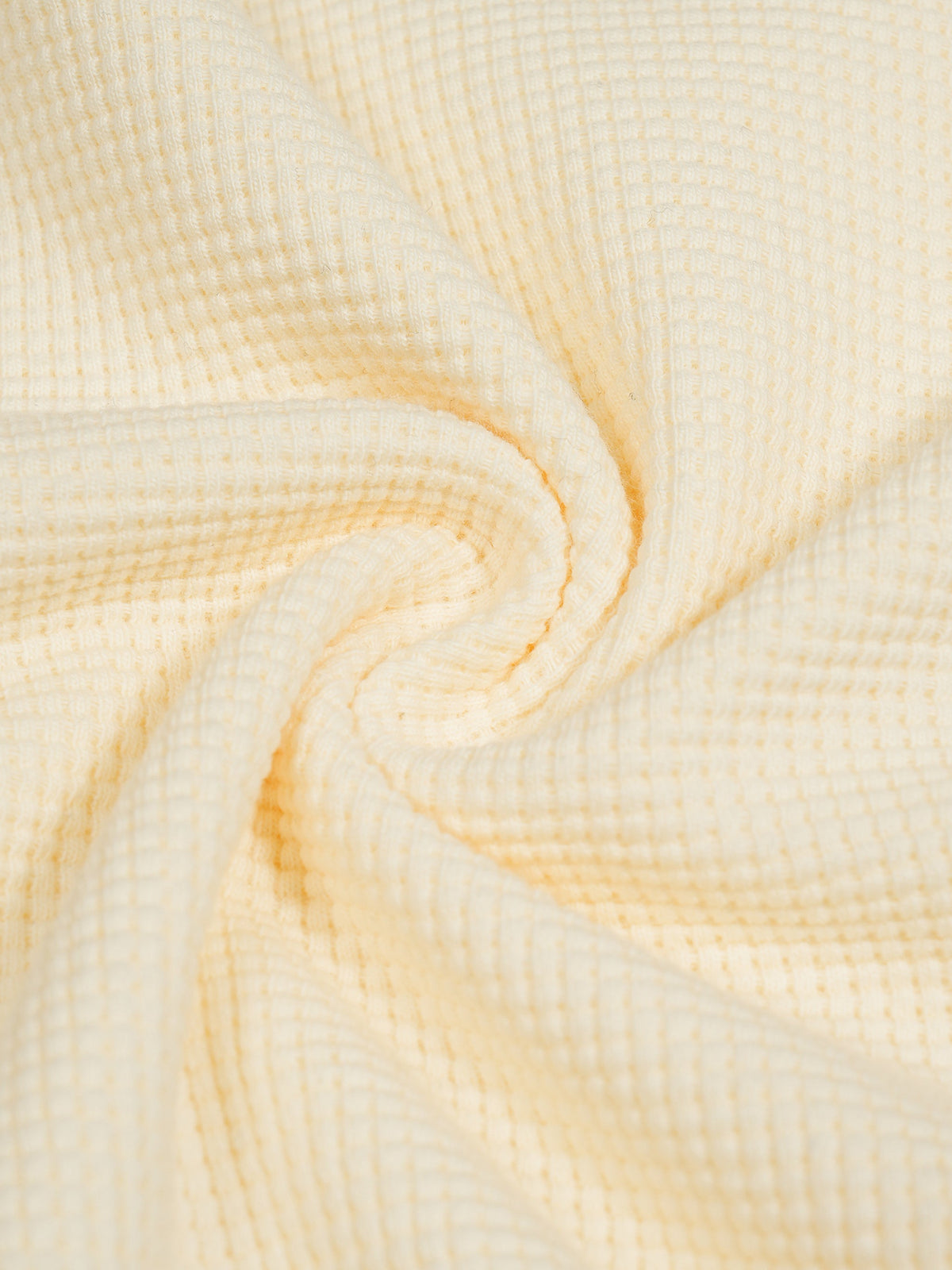 Waffle Raw Edge T-Shirt