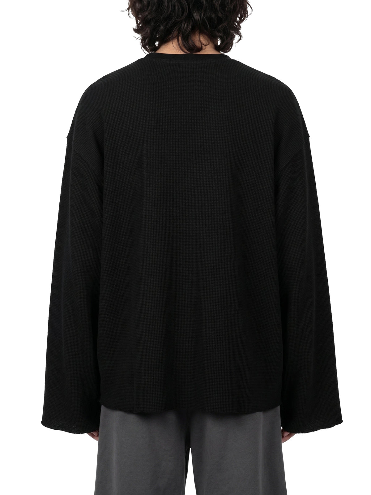 Waffle Raw Edge T-Shirt