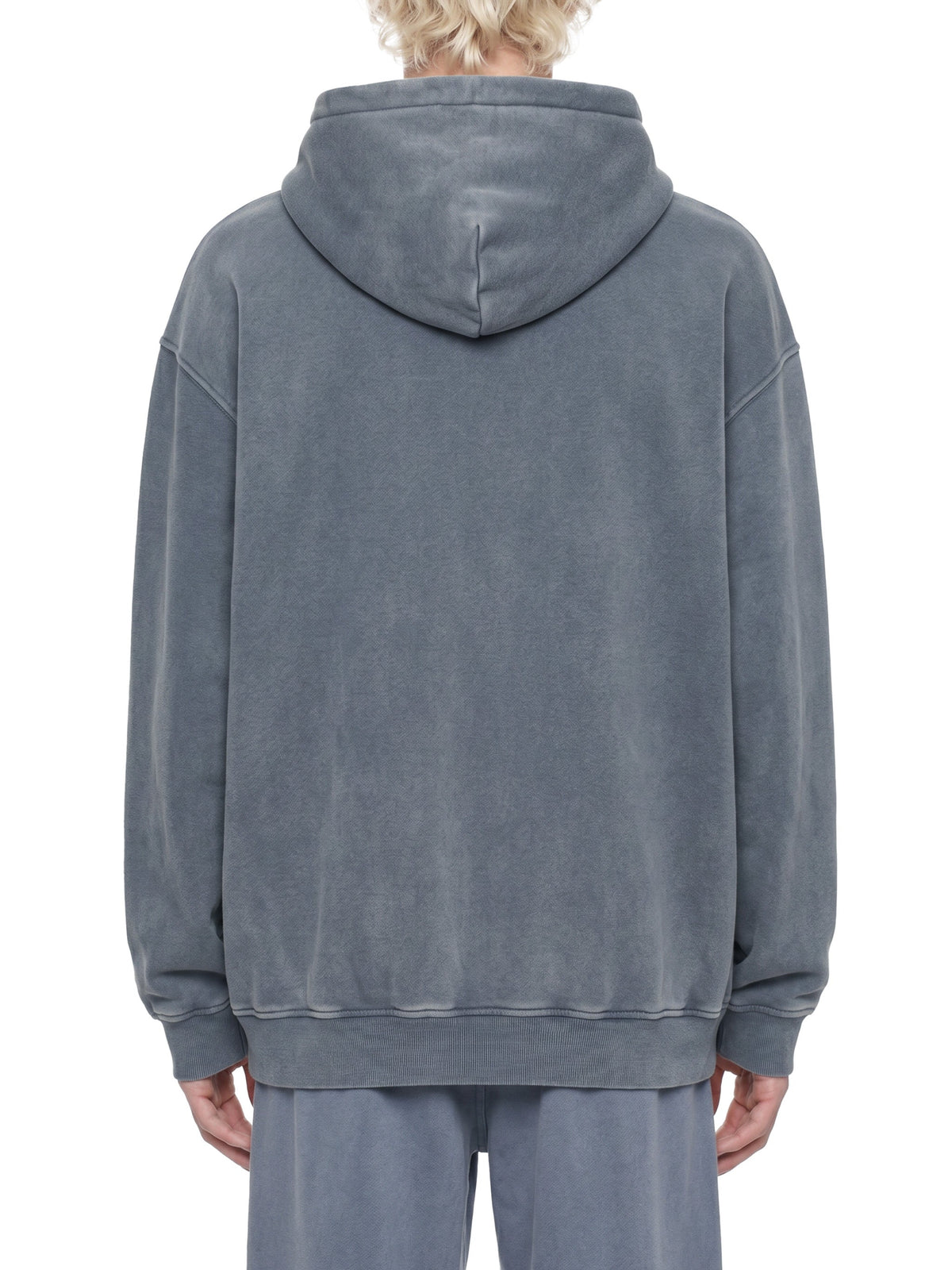 Snow Wash Fleece Oversize Hoodie